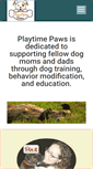 Mobile Screenshot of playtimepaws.com